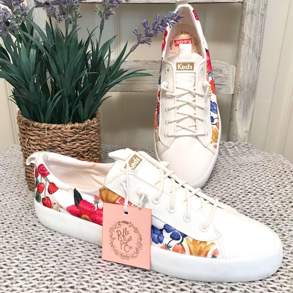 Keds Shoes - NWT Keds X Rifle Paper Co Kickback Blossom Sneakers
